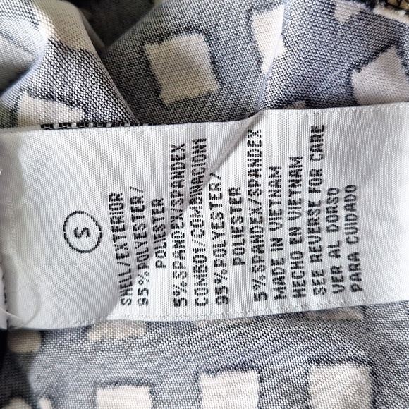 Shelby & Palmer Jumpsuit, Medium, Black & Beige - Picture 4 of 4